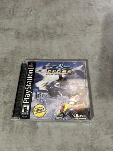 Sno-Cross Championship Racing (Sony PlayStation 1, PS1) CIB Complete Excellent