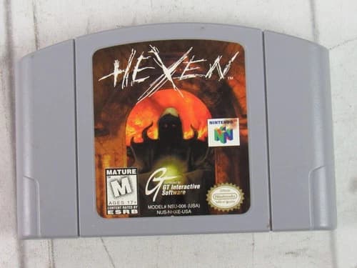 Hexen N64 Video Game