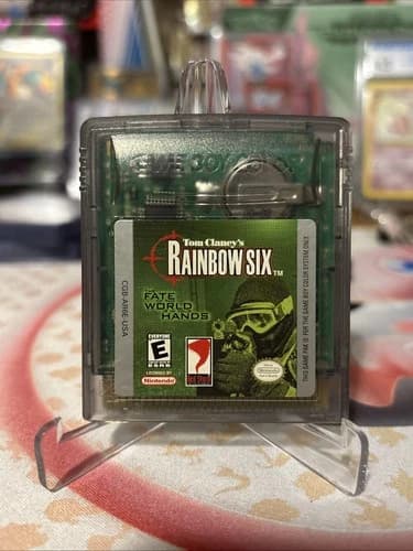 Tom Clancy’s Rainbow Six The Fate of the World Game Boy Color NOT Tested