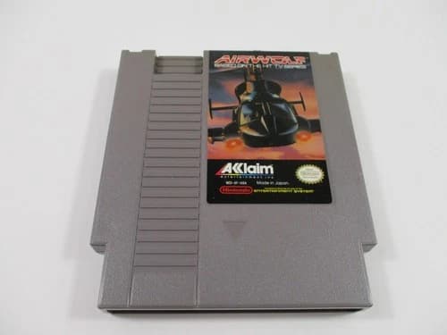 AIRWOLF Nintendo NES Game Cartridge Authentic!