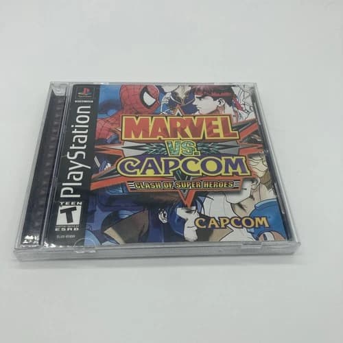 Marvel vs. Capcom: Clash of Super Heroes (Sony PlayStation 1, 2000) CIB FREESHIP