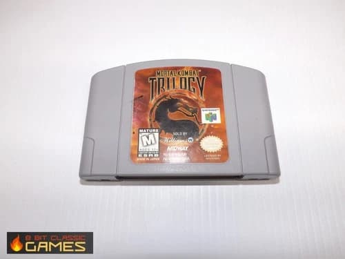 Mortal Kombat Trilogy - Game Only - NINTENDO 64 - FAST SHIPPING! 523a