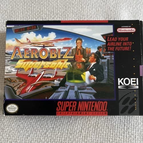 Aerobiz SuperSonic Super Nintendo Entertainment System, 1993) 21st Century CEO