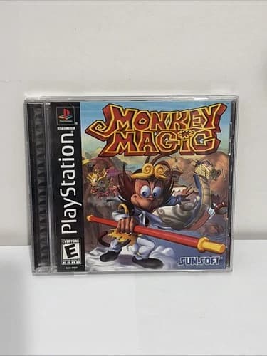 Monkey Magic (Sony PlayStation 1 PS1, 1998) COMPLETE CIB - Tested