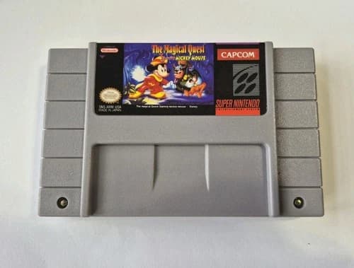 The Magical Quest Starring Mickey Mouse (Super Nintendo SNES) Tested