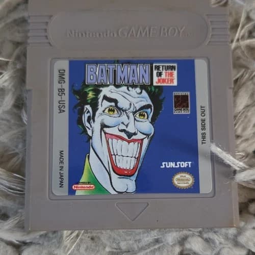 Batman: Return of the Joker (Nintendo Game Boy, Sunsoft Action NTSC-U/C)