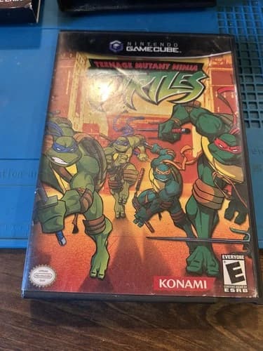 Teenage Mutant Ninja Turtles (Nintendo GameCube, 2003) CiB Tested & Working!