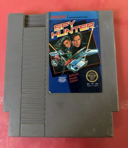 Sunsoft Spy Hunter Nintendo NES Game Cartridge Authentic Arcade Edition NTSC-U/C