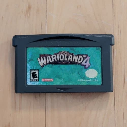 Nintendo Wario Land 4 (Game Boy Advance) E-Everyone, NTSC-U/C