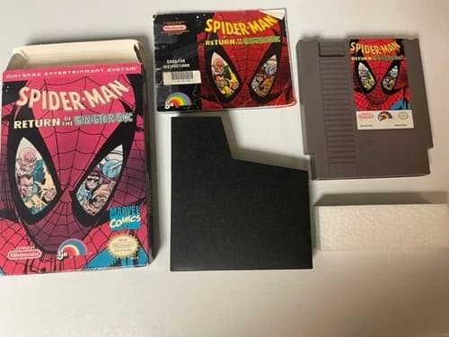 Spider-Man: Return of the Sinister Six (Nintendo Entertainment System, 1992) CIB