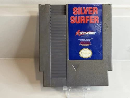 Silver Surfer - 1990 NES Nintendo Game - Cart Only - TESTED! READ!