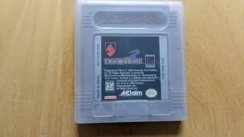 DragonHeart Nintendo GAMEBOY 1996 EDITION TESTED AND WORKING