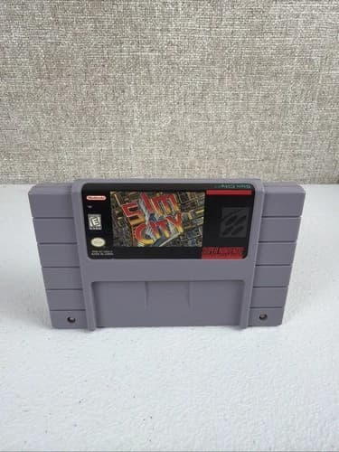 SimCity (Super Nintendo SNES, 1991) Cartridge Only Tested