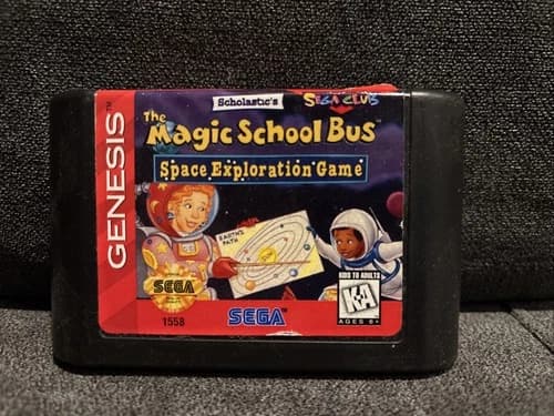 Scholastic's The Magic School Bus Space Exploration Game (Sega Genesis, 1995)