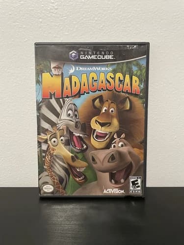 Madagascar Nintendo Gamecube Video Game Activision Dreamworks 2005