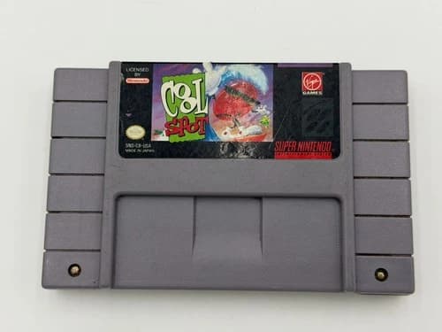COOL SPOT SNES GAME (SUPER NINTENDO ENTERTAINMENT SYSTEM) VINTAGE