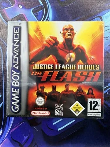 Justice League Heroes The Flash - Nintendo GBA Game Boy Advance - NEW