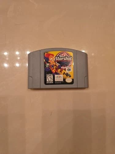 Starshot Space Circus Fever Nintendo 64 N64 VIDEO GAME CARTRIDGE ONLY INFOGRAMES
