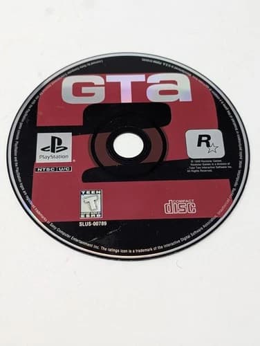 Grand Theft Auto 2 GTA 2 (Sony PlayStation 1, 1998) PS1 Disc Only