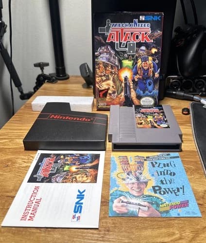 Mechanized Attack Nintendo Entertainment System NES Complete CIB Authentic