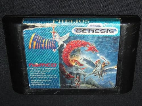 Phelios (Sega Genesis, 1990) Authentic