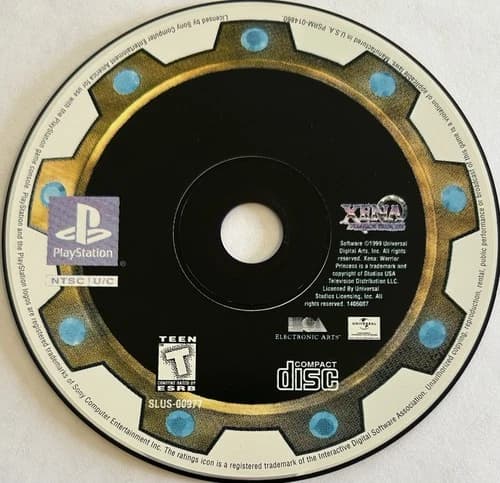 Xena: Warrior Princess (Sony PlayStation 1, PS1) DISC ONLY | NO TRACKING | M1803