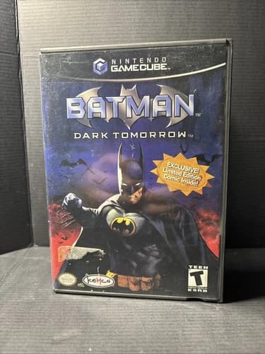 Batman: Dark Tomorrow (Nintendo GameCube, 2003) Tested & Working ~ Clean Disc🔥