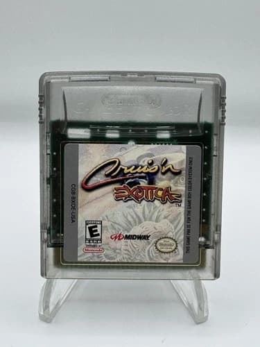 Cruis'n Exotica (Nintendo Game Boy Color, 1992) Cartridge Tested