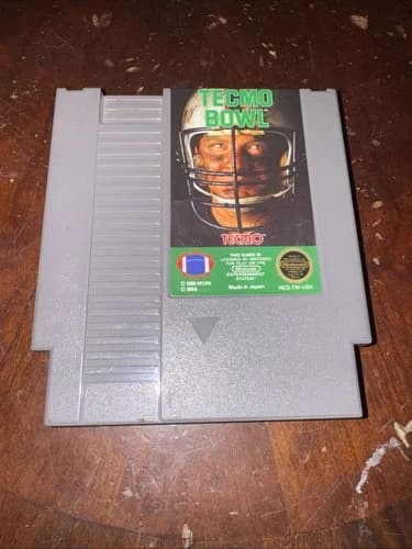Tecmo Bowl Nintendo NES Cartridge Only