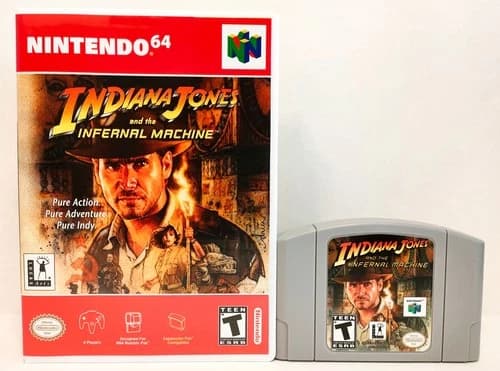 Indiana Jones and The Infernal Machine for Nintendo 64 N64