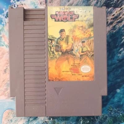 Operation Wolf (Nintendo Entertainment System, 1989) NES Tested Authentic Works!