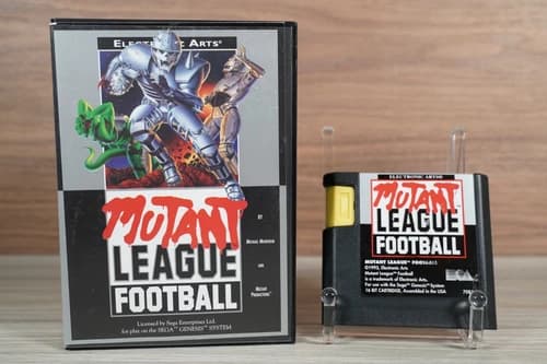 Mutant League Football Sega Genesis 1993 CIB Complete
