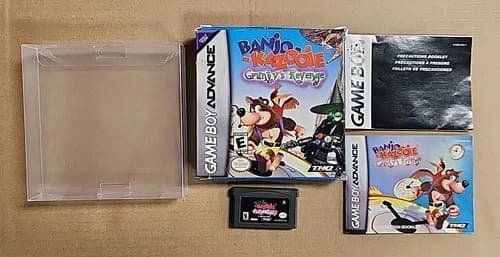 Banjo Kazooie Grunty'S Revenge (Nintendo GameBoy Advance, 2003) Complete CIB