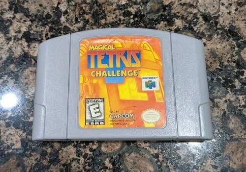 Magical Tetris Challenge Nintendo 64 N64 - Cartridge Only