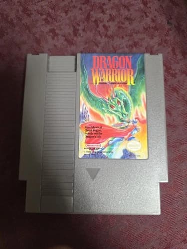 Dragon Warrior Nintendo Entertainment System, 1989 NES - Tested