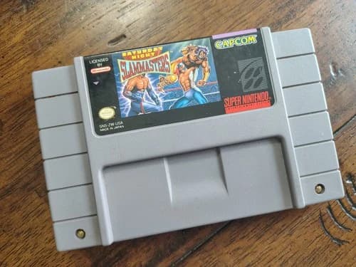 Saturday Night Slam Masters (Super Nintendo Entertainment System, 1993) Cartonly