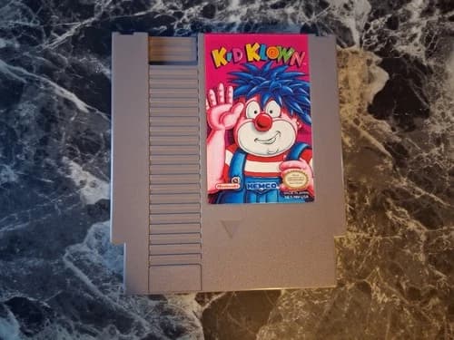 Kid Klown in Night Mayor World Nintendo NES Authentic Tested