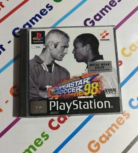 PS1 ISS INTERNATIONAL SUPERSTAR SOCCER PRO 98 ITALIAN PLAYSTATION VERY COMPLETE