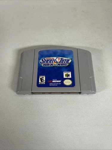 NBA Showtime: NBA on NBC N64 (Nintendo 64, 1999) Authentic - tested