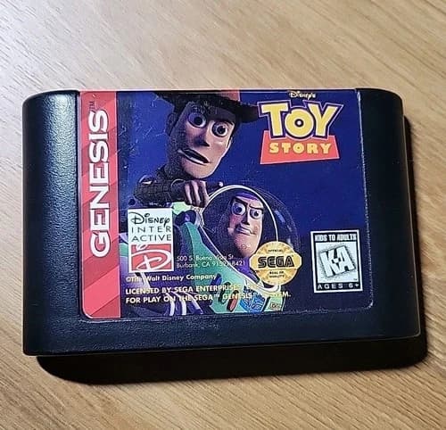 Disney's Toy Story (Sega Genesis, 1995) Cart Only Authentic