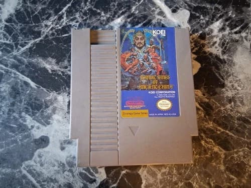 Bandit Kings of Ancient China Nintendo NES Authentic Tested Contacts Cleaned