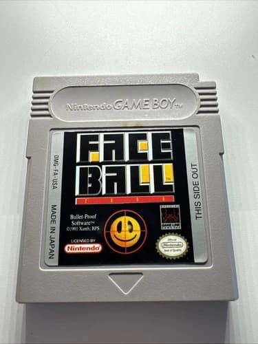 Faceball 2000 - Authentic Original Nintendo GameBoy Game