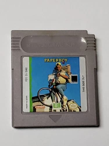 Paperboy 2 - Nintendo Game Boy Original - Authentic - Paper Delivery! - Tested