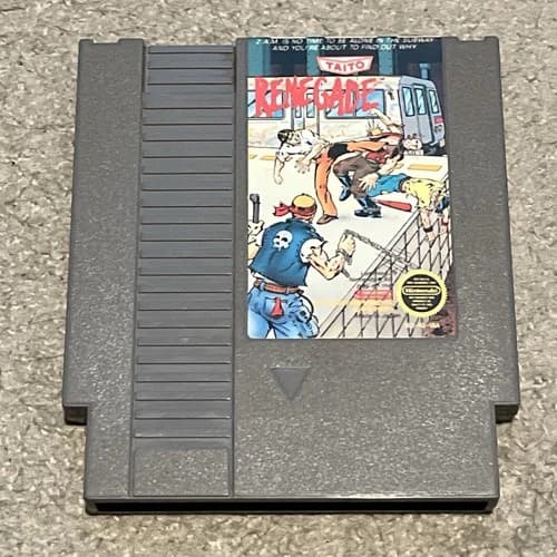 Renegade (Nintendo Entertainment System NES, 1988) Cartridge Only Tested