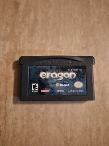 Eragon Game Boy Advance GBA Authentic Cartridge Only