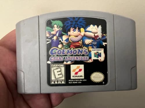 Goemon's Great Adventure (Nintendo 64) N64 Loose Cartridge Only Tested