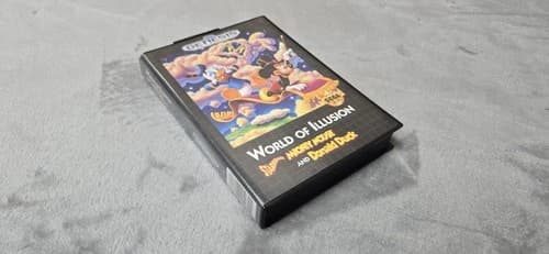 World of Illusion Mickey Mouse Donald Duck (Sega Genesis) Complete Game, Box & …
