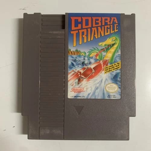 Cobra Triangle Cart Only Nintendo NES Original Tested