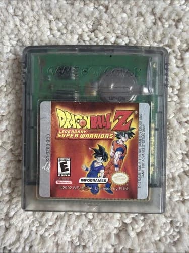 Dragon Ball Z: Legendary Super Warriors Nintendo Game Boy Color Authentic