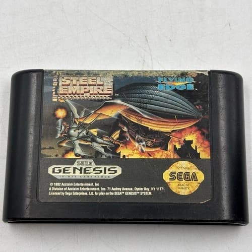 Steel Empire (Sega Genesis) Cartridge Only Tested and Working